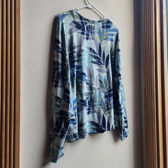 Hang Ten Tropical Print Rash Guard Size XL - Picture 11 of 15